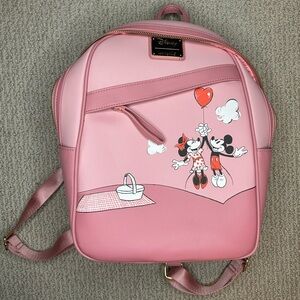DISNEY LOUNGE FLY MICKEY AND MINNIE MOUSE BALLOON MINI BACKPACK